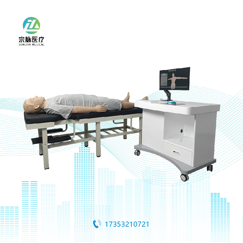 智能经穴学及针刺仿真系统,全身针灸训练人,高仿真针刺模型,中医针灸数字化教学,经络腧穴三维可视化,重庆宗脉医疗